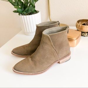 Free People | Century Leather Ankle Boots sz 37